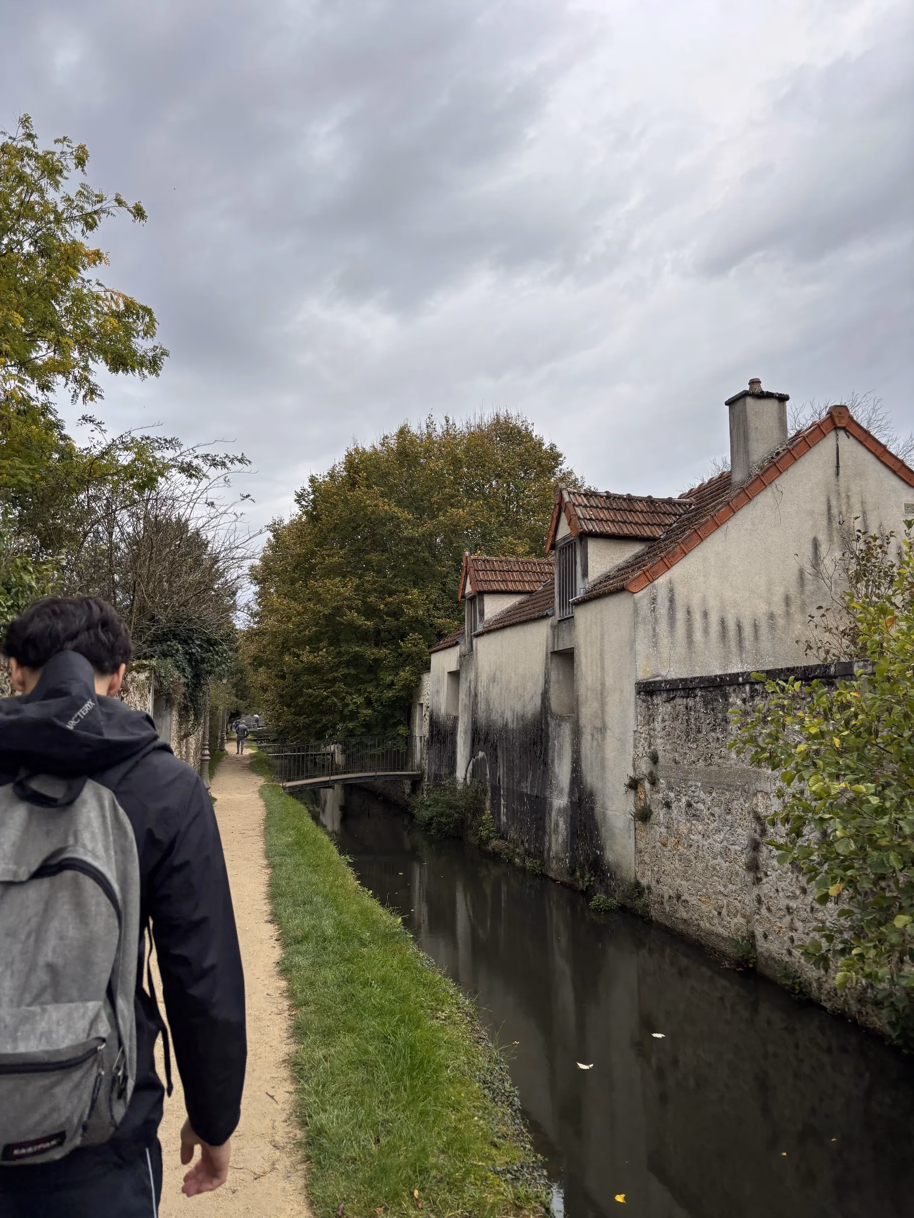 Les maisons au bord de l’Yvette à Chevreuse
