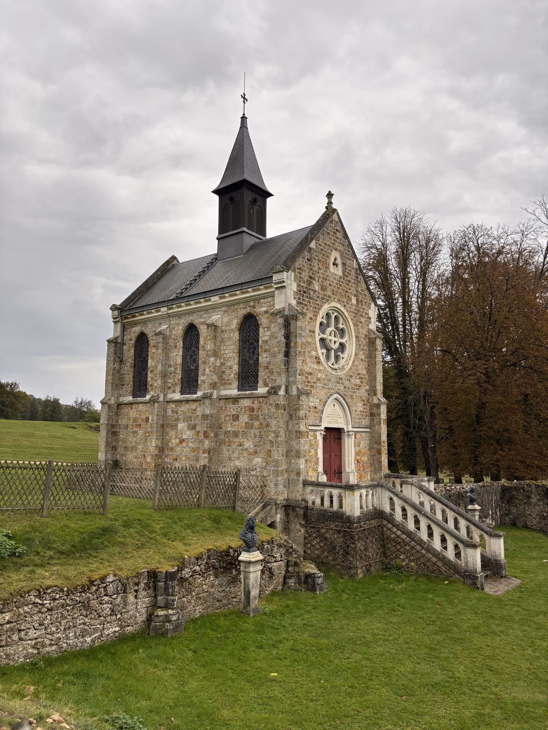 Les ruines de l’Abbaye de Port-Royal