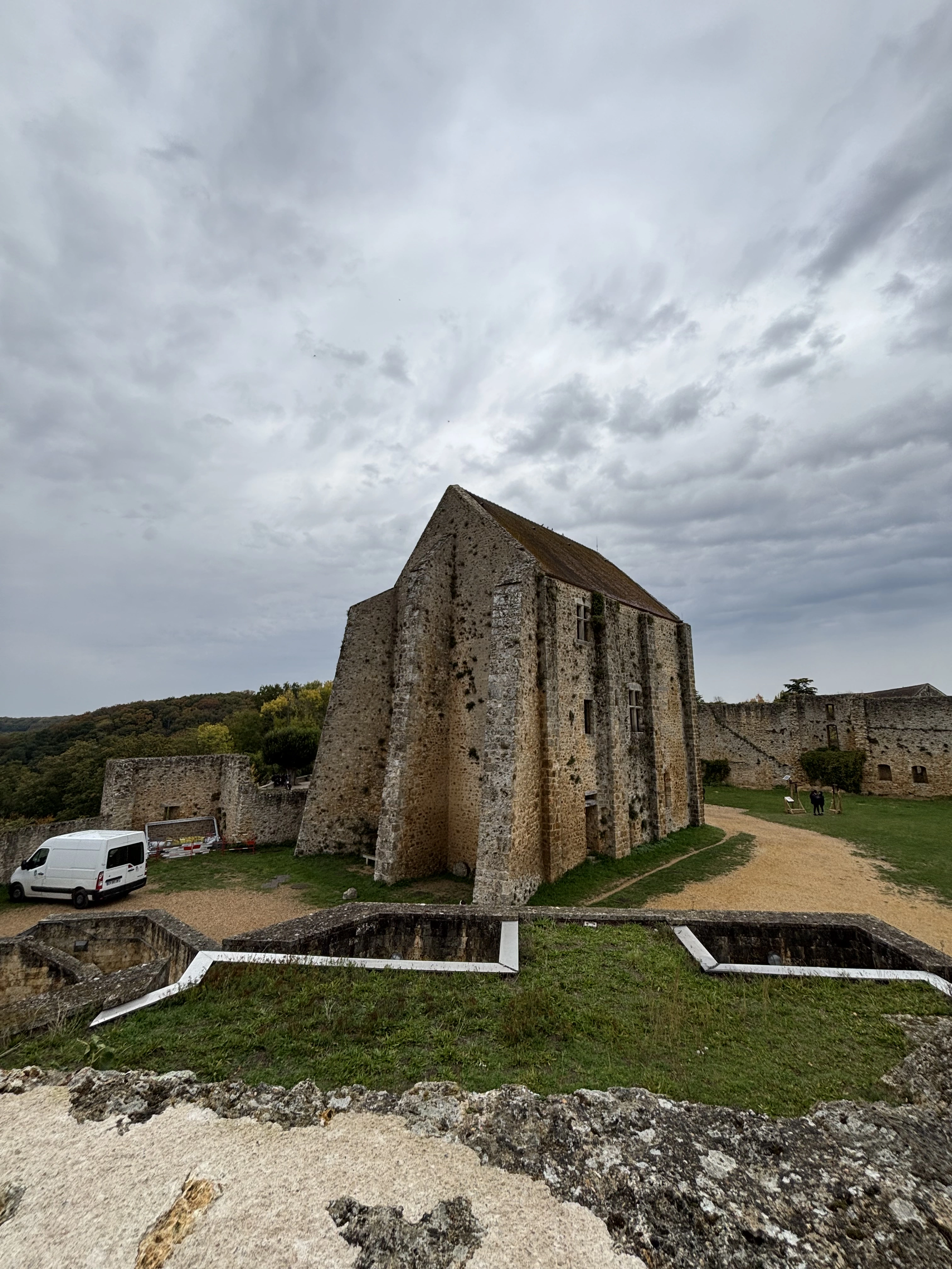 Vue panoramique du Château de la Madeleine